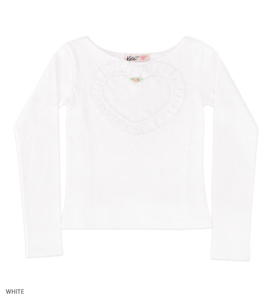 LOVED BY YOU  heart long tops