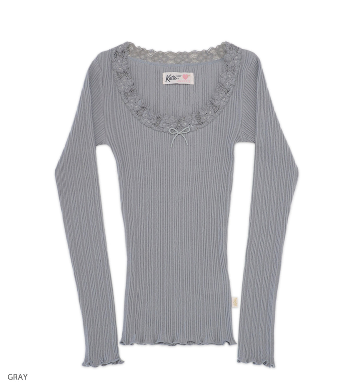 UNDER PRETTIES u-neck long