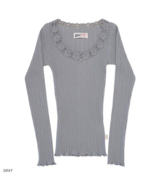 UNDER PRETTIES u-neck long