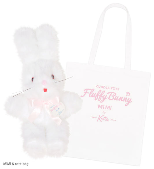 FLUFFY BUNNY "MiMi" plush & Tote Bag