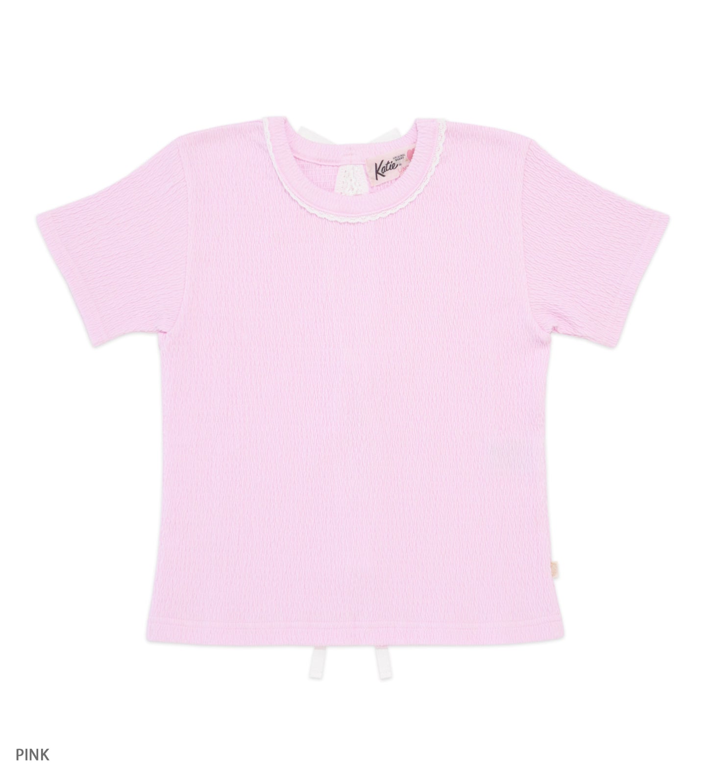 LOVED BY YOU ribbon tee