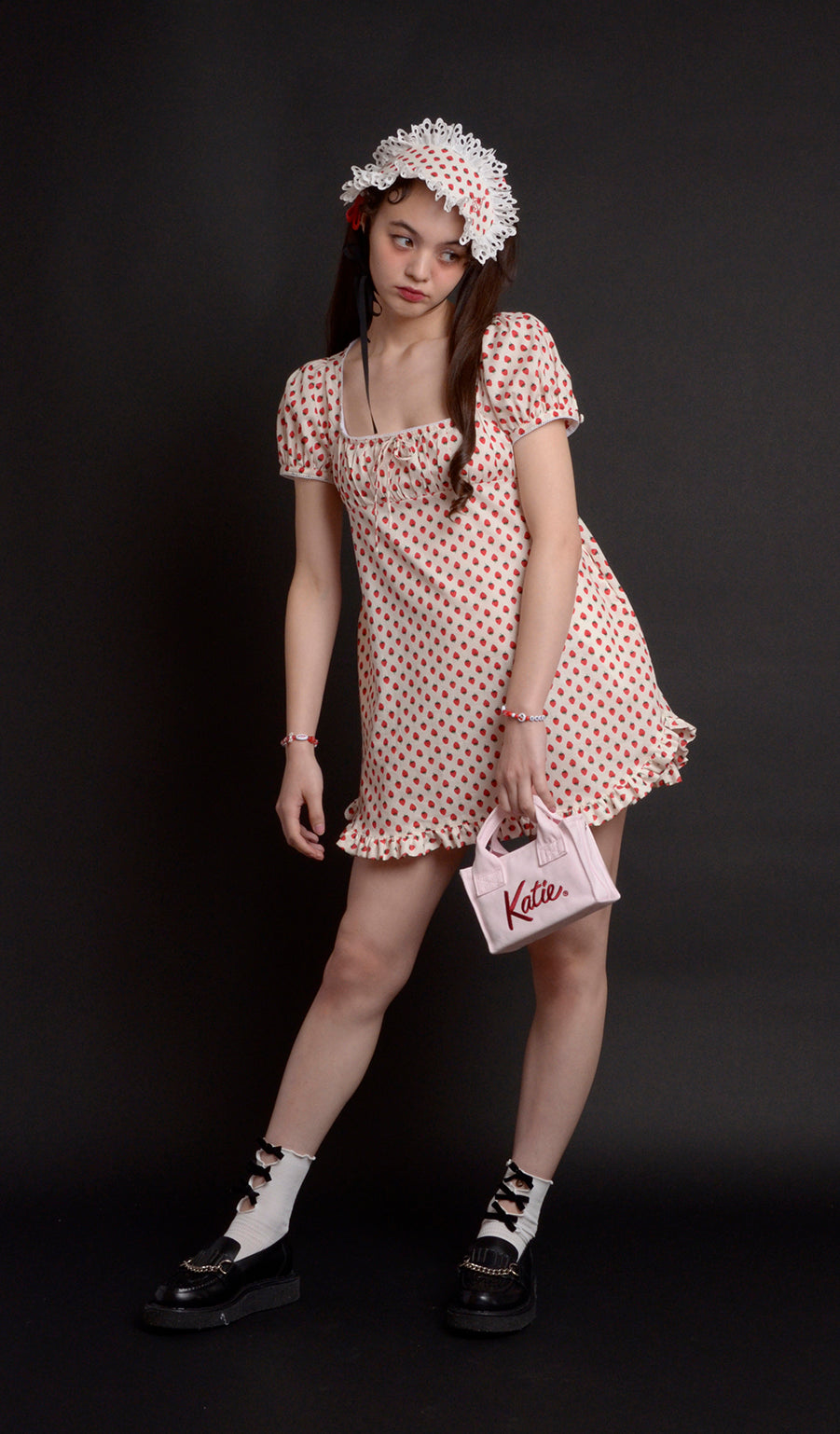 GIRL SUICIDE lolita bonnet