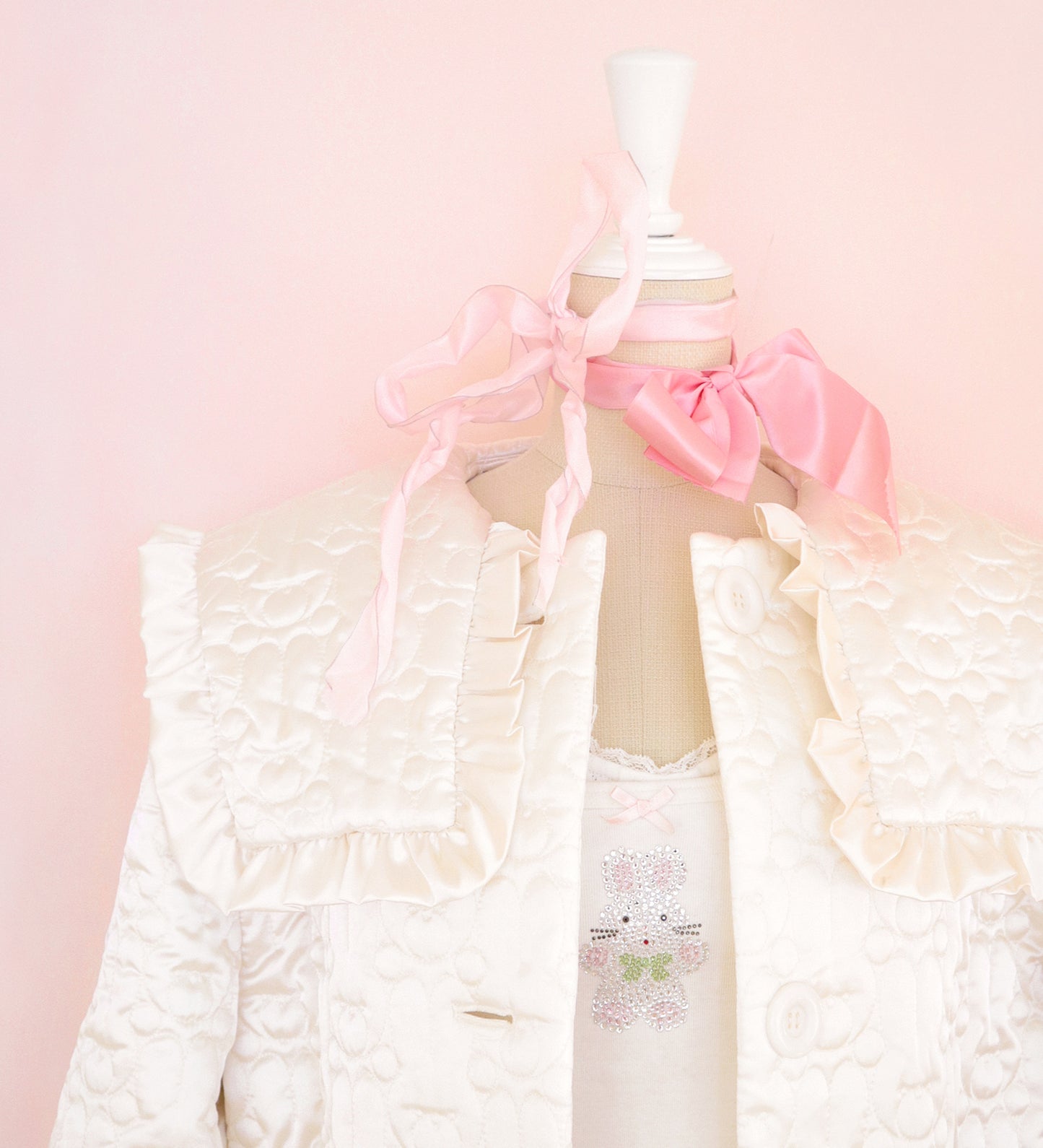 SNOW BUNNY quilt coat