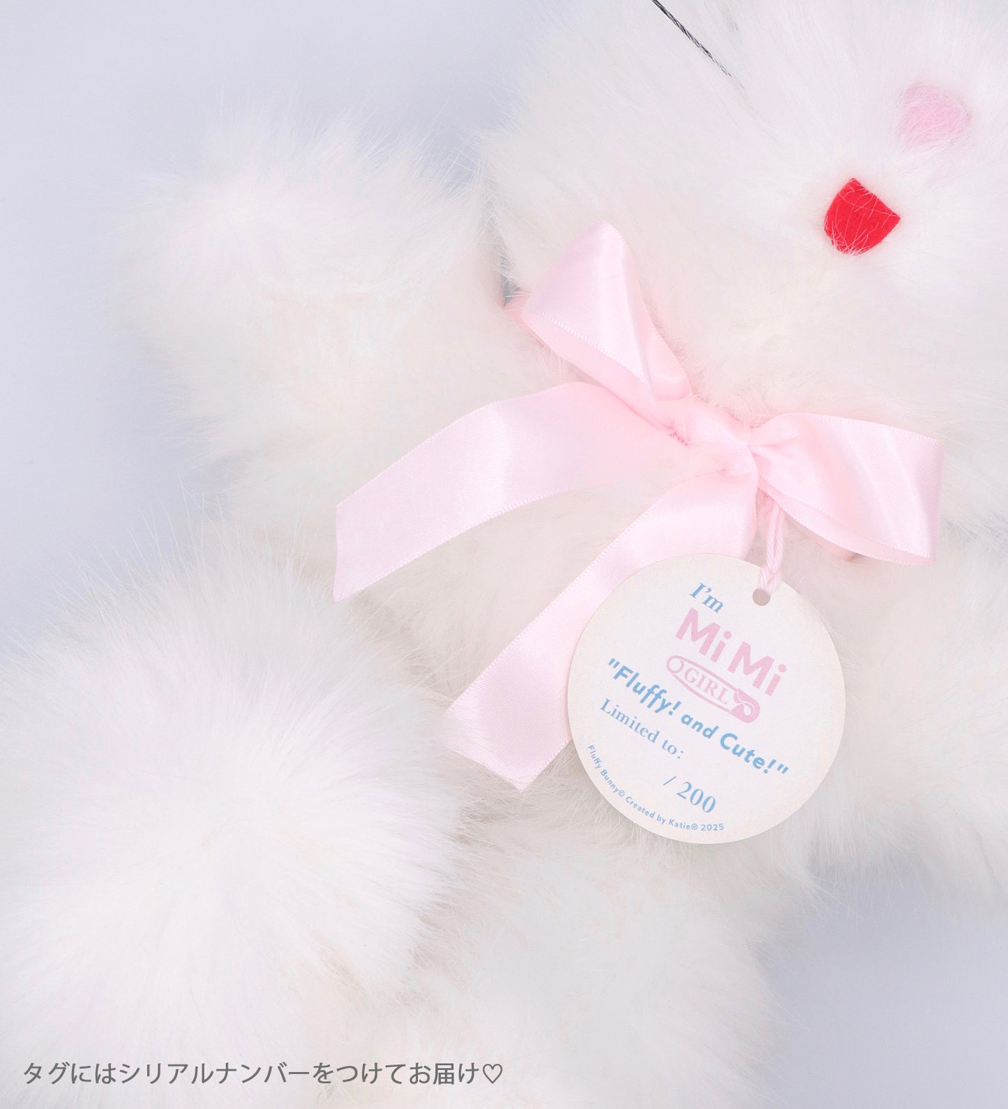 FLUFFY BUNNY "MiMi" plush & Tote Bag