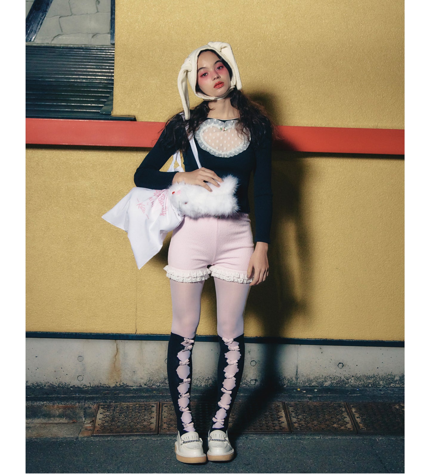 LOVED BY YOU short pants