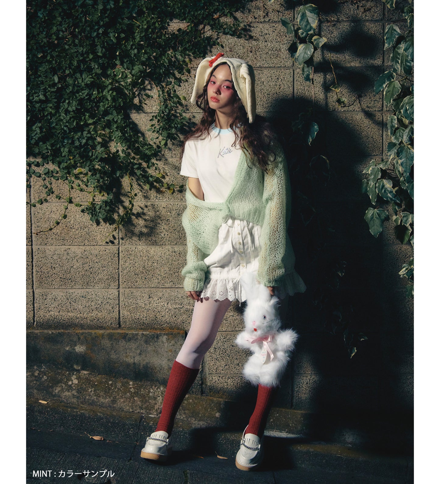 PRETTY ANARCHY mohair cardigan